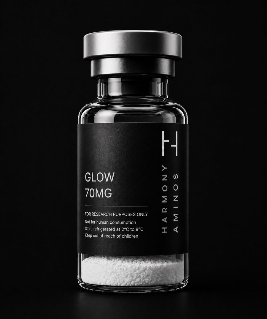 GLOW blend 70mg research vial